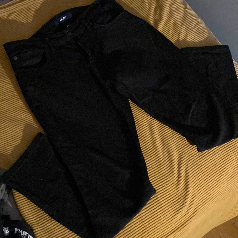 Black skinny jeans